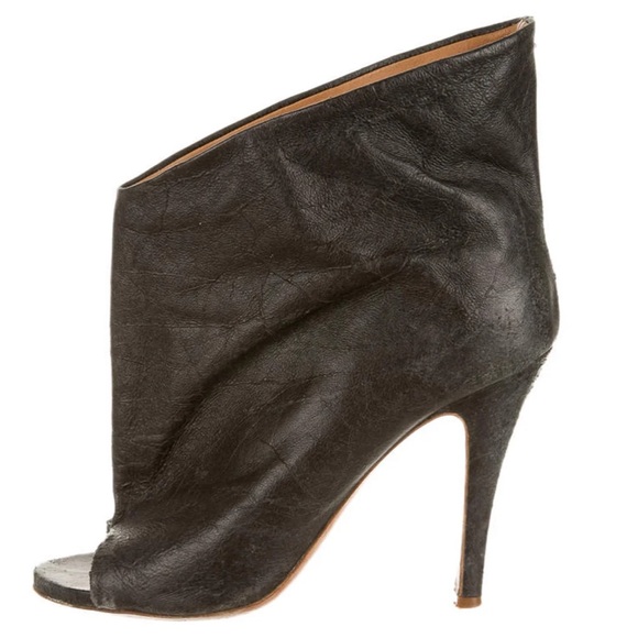 Maison Martin Margiela Wide Ankle Open Toe Booties Sz. 40 - Picture 1 of 8